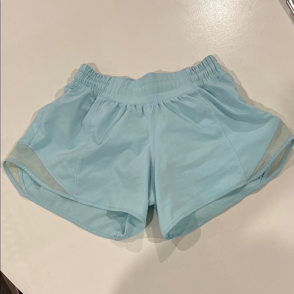 Lululemon Athletica Sky Blue Athletic Shorts